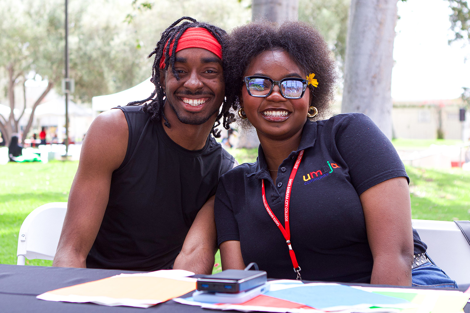 Students tabling at Umoja Day